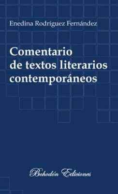 Comentario de textos literarios contemporáneos